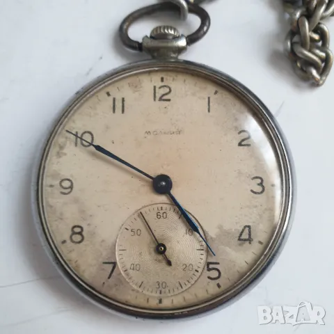 ДЖОБЕН ЧАСОВНИК МОЛНИЯ 15 КАМНЕЙ, снимка 4 - Антикварни и старинни предмети - 49304062