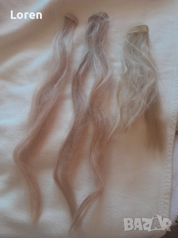 Подарявам!Кичури руса коса, снимка 2 - Аксесоари за коса - 51624136