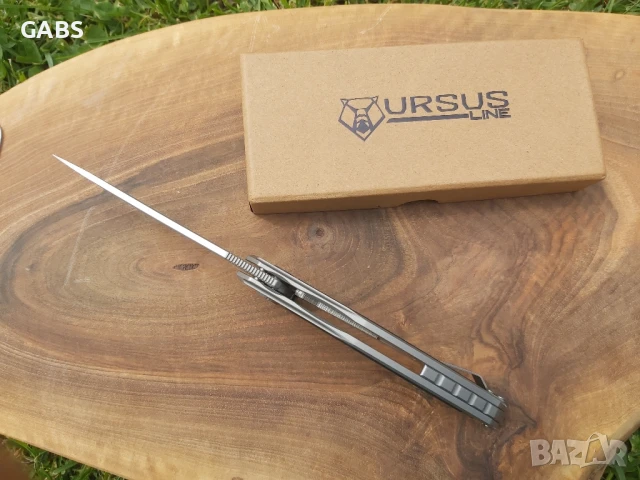 Сгъваем нож Shirogorov Quantum Ursus Lone,Cromax PM,два цвята,SH204, снимка 10 - Ножове - 50231870