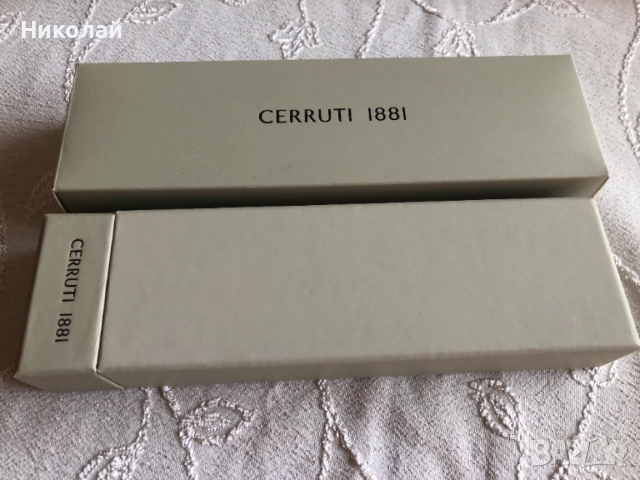 Метален ролер Cherruti 1881 в подаръчна кутия със сертификат + подарък ключодържател  Cherruti 1881, снимка 11 - Ученически пособия, канцеларски материали - 52788490
