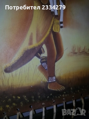 Стари гоблен и картина, снимка 4 - Гоблени - 53757557