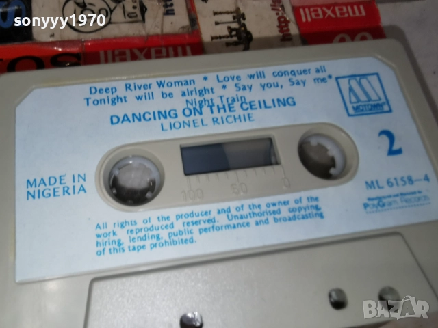LIONEL RICHIE-ORIGINAL TAPE 2312251635, снимка 3 - Аудио касети - 52885467