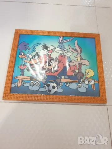 Стара картина/детска, снимка 4 - Антикварни и старинни предмети - 48648616