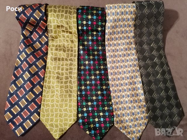 Копринени вратовръзки с орнаменти 2 , снимка 5 - Други - 40175299