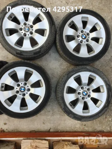 Продавам ДЖАНТИ ЗА BMW 5x120 R17, без кривини и заварки, снимка 5 - Гуми и джанти - 47912267