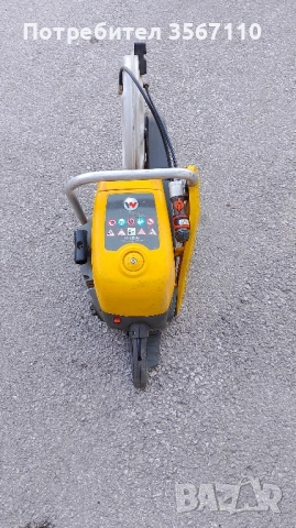 Бензинов фугорез Wacker Neuson 350мм диск , снимка 3 - Други инструменти - 51895743