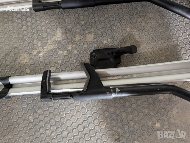 Thule wingbar Evo 127 cm. греди за Тойота рав4 2017 и 2бр Thule ProRide 591 багажник за колело, снимка 11 - Аксесоари и консумативи - 55891584