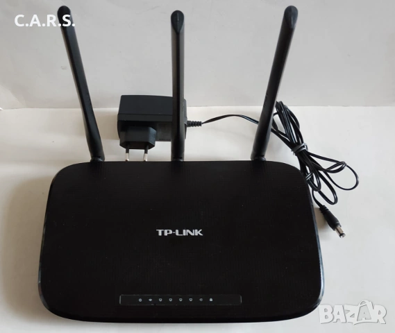 Wi-Fi Рутер TP-Link TL-WR940N 450 Mbps, снимка 2 - Рутери - 52343035