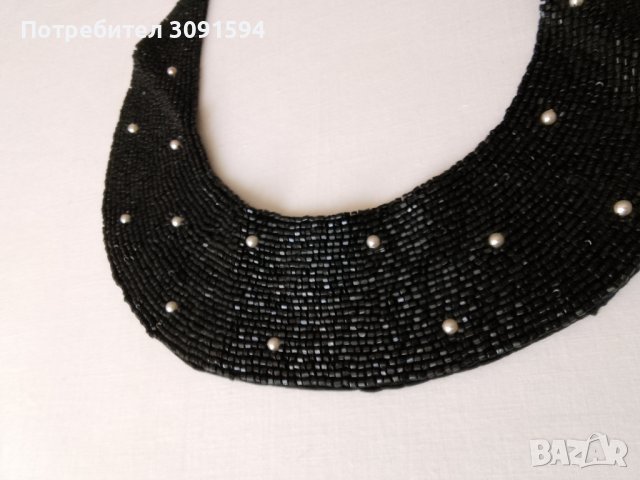 Стара яка за рокля или блуза със стъклени манйста , снимка 9 - Антикварни и старинни предмети - 41607265