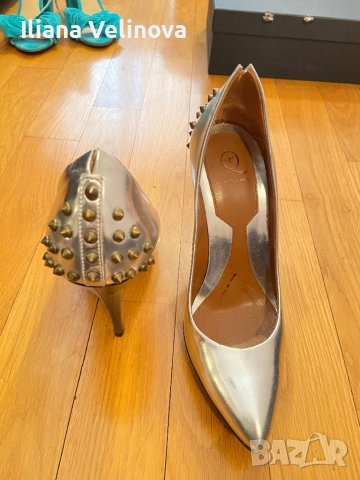 Дизайнерски обувки естествена Кожа, снимка 10 - Дамски обувки на ток - 42364048