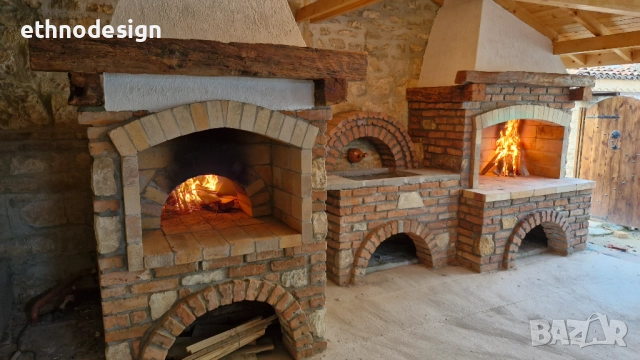 Изработвам зидани камини, барбекюта, пещи