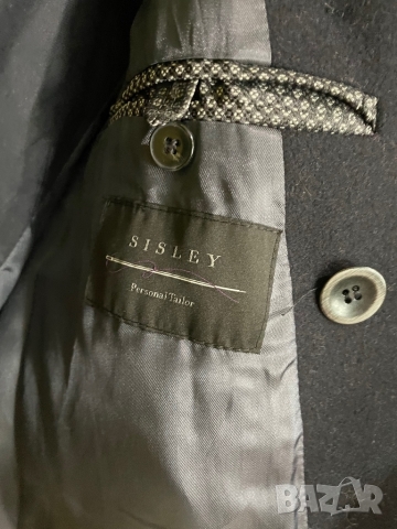 SISLEY ново МЪЖКО палто,М размер, снимка 9 - Палта - 36048762