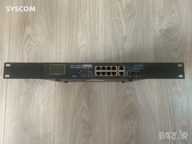 PLANET FGSD-1022VHP мрежов POE суич, снимка 5 - Суичове - 51981275