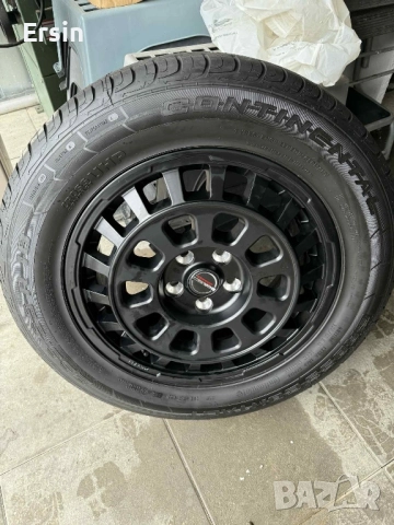 Оригинални Джанти BORBET 18 ки 5x118 С гуми CONTiNENTAL CROSS CONTACT 255 / 55 R 18 (чисто нови) , снимка 3 - Гуми и джанти - 52527698