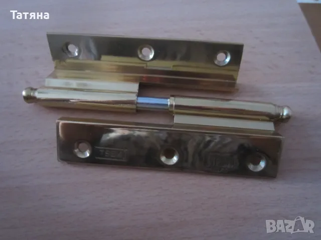 месингови  ЛЕВИ панти за врати ;  ретро   мебели  и др., снимка 7 - Интериорни врати - 28892198