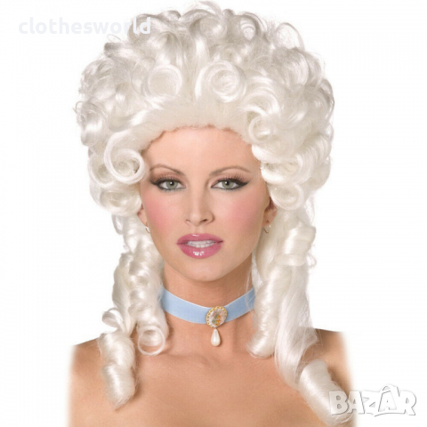 Дамска перука в стил Барок, Рококо