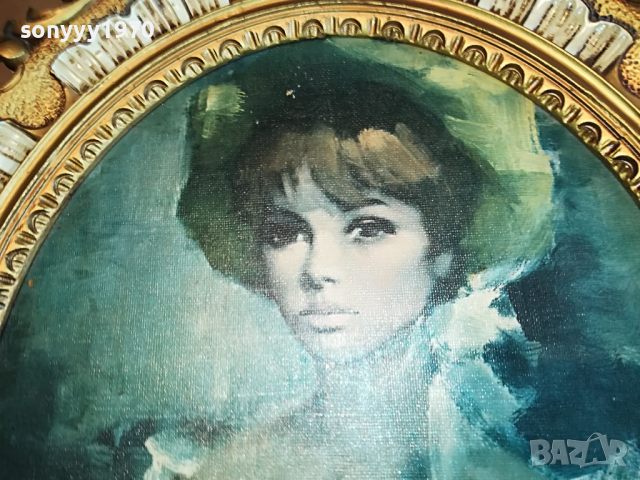 картини с красиви мадами 70х60см-внос германия 0304221039, снимка 6 - Антикварни и старинни предмети - 36325047