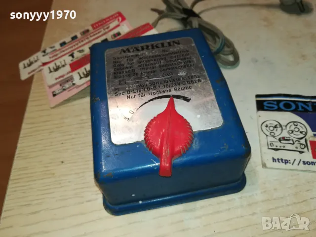 MARKLIN TRAFO-MADE IN GERMANY-ВНОС SWISS 0501251902, снимка 4 - Мрежови адаптери - 48560702