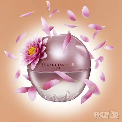 Нов Козметичен Комплект Avon Incandessence Lotus (Парфюм + Лосион) - Фабрично опакован, снимка 2 - Комплекти и лотове - 56070190