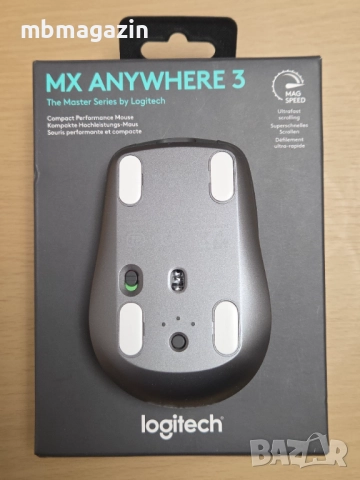 Мишка LOGITECH MX Anywhere 3 Graphite, снимка 2 - Клавиатури и мишки - 52951267