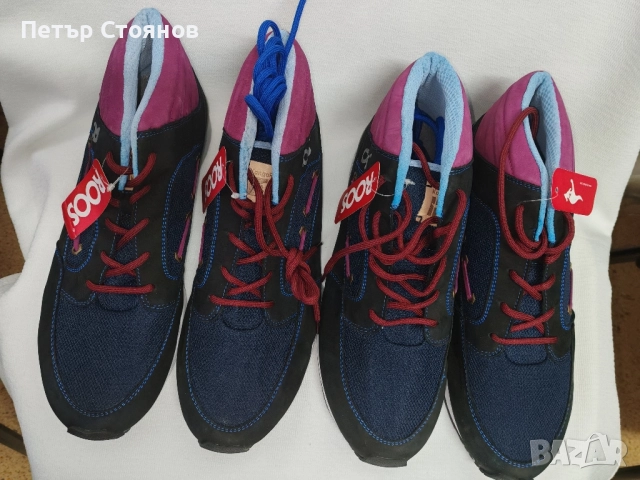 Два чифта мъжки маратонки от естествен велур Kangaroos №46 и 47