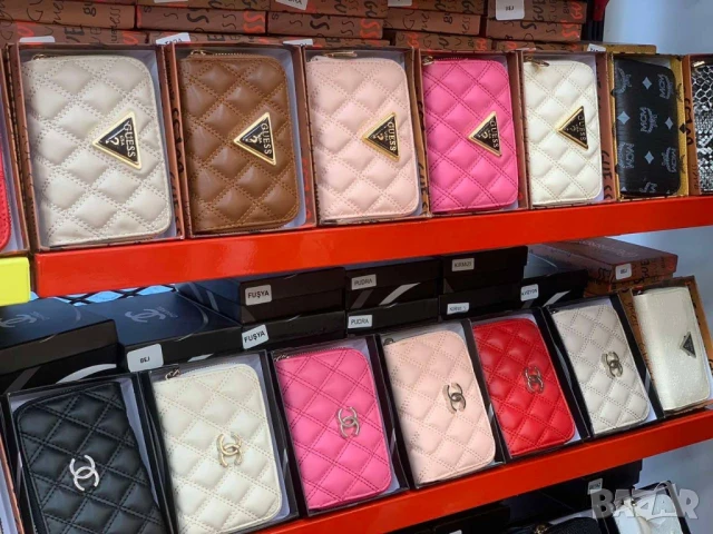 портмонета в кутия karl lagerfeld ysl saint laurent guess prada pinko MCM chanel , снимка 11 - Портфейли, портмонета - 50999464