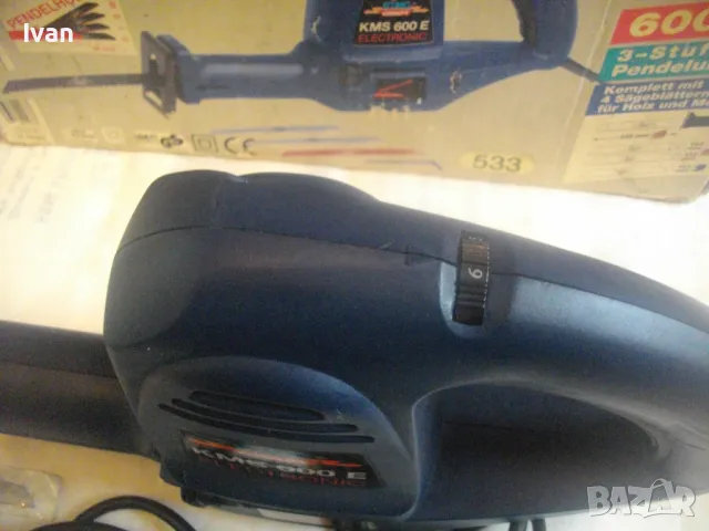 НОВ НЕМСКИ 600W САБЛЕН РЕЦИПРОЧЕН ТРИОН РЕЖЕ 15 см KING CRAFT ЕЛЕКТРИЧЕСКА НОЖОВКА, снимка 16 - Други инструменти - 48789800