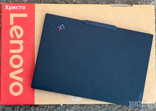 ПЕРФЕКТЕН!!! Лаптоп Lenovo ThinkPad X1 Carbon Gen 13 – Ultra 7, 32GB RAM, 1TB, Touch , снимка 6 - Лаптопи за работа - 52795236