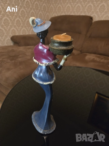 Статуетка/ свещник , снимка 3 - Декорация за дома - 52551328