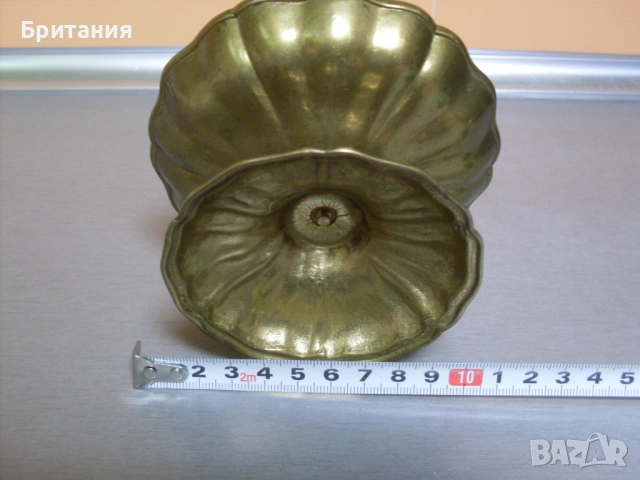 Бронзов свещник., снимка 5 - Декорация за дома - 52921623