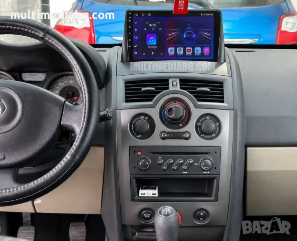 Renault Megane 2 2002г-2009 Мултимедия Навигация Android, снимка 6 - Аксесоари и консумативи - 49859632