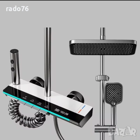 Душ комплект с дигитален дисплей, снимка 6 - Душове - 53779337