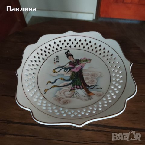Поднос рязан порцелан., снимка 6 - Аксесоари за кухня - 39377576