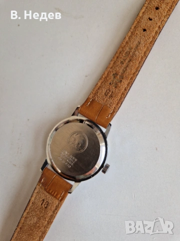 OMIKRON, 17 rubis, AS 1130, Wehrmachtswerk! TOP!, снимка 7 - Мъжки - 53745710