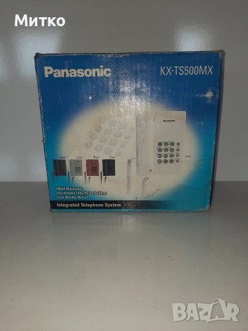 Нов стационарен телефон Панасоник PANASONIC KX-TS500MX, снимка 7 - Други - 53084180
