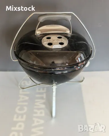 Преносимо барбекю на въглища Weber - Smokey Joe, скара 37 cm, черно