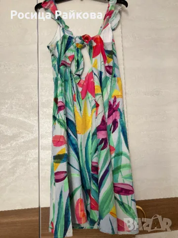 Рокля на Oliver Bonas, 42 размер, снимка 4 - Рокли - 50373100