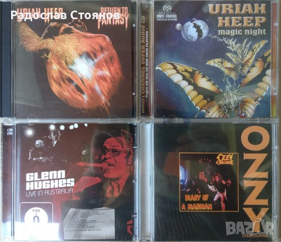 Uriah Heep, Ozzy, Glenn Hughes