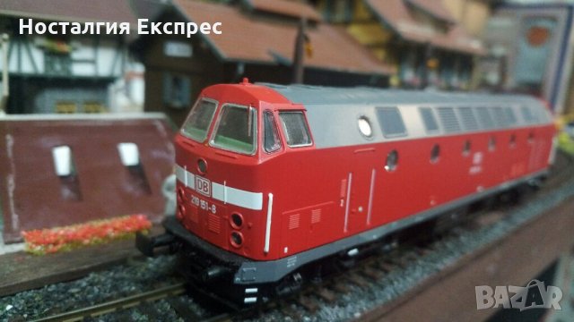 Piko Br219 U boat lok / Пико Бр219 дизелов локомотив "Подводницата" , снимка 2 - Други ценни предмети - 21968421