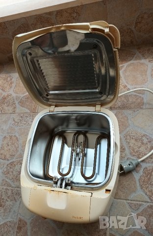 Професионален фритюрник с марка PHILLIPS от времето на Соца., снимка 3 - Фритюрници - 41634670
