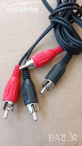 Аудио видео кабел чинчове 4RCA, 1.5M, снимка 1 - Друга електроника - 40976385