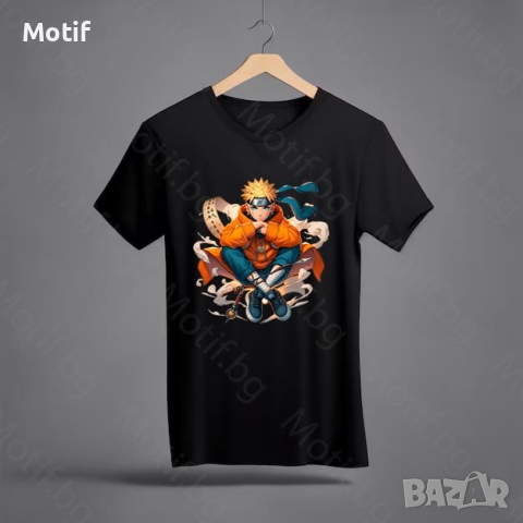 Тениска Motif с цветна щампа Naruto 2 / Наруто 2, снимка 1 - Тениски - 44768547