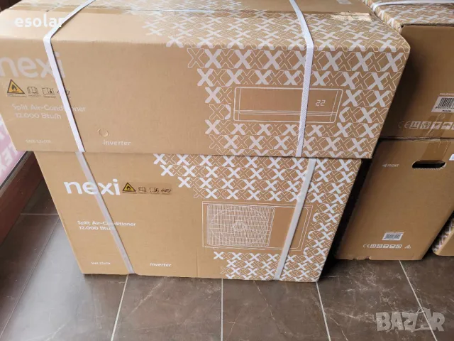 Инверторен климатик NEXI 12000 btu, снимка 3 - Климатици - 48768928