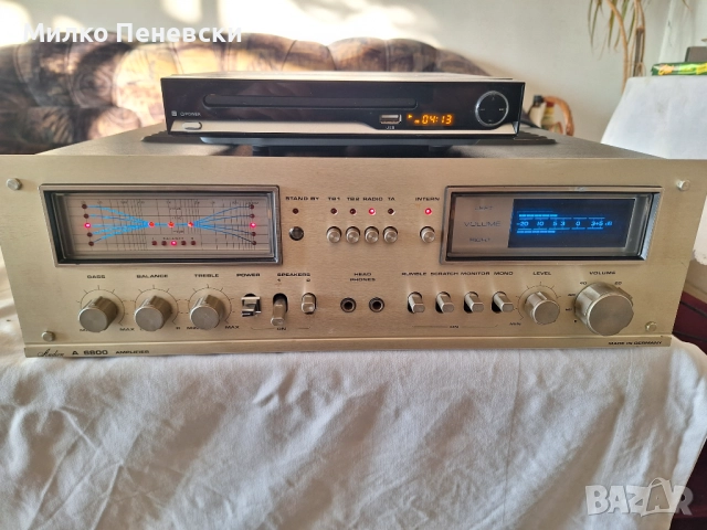 AUDION A6800 HI FI VINTAGE STEREO AMPLIFIER.FOR WEST GERMANY  BAY MARANTZ. YAHRE-1977.