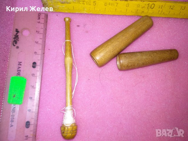 СТАР РЯДЪК ШИВАШКИ ТАКЪМ от ДЪРВО РЪЧНА ИЗРАБОТКА 42876, снимка 9 - Други ценни предмети - 44307526