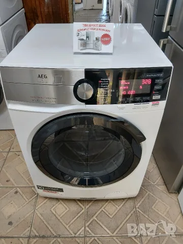 Чисто нова пералня със сушилня с термопомпа Аег Aeg Series 9000 Made in Itali 9/6кг 2години гаранция
