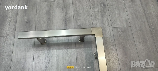 Комплект електрооксидиран алуминиев парапет квадратен профил, снимка 4 - Други стоки за дома - 53597622