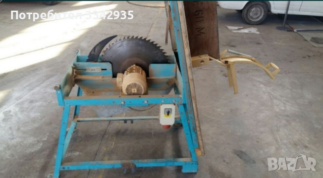 Немски циркуляр за рязане на дърва, снимка 6 - Други машини и части - 36241603