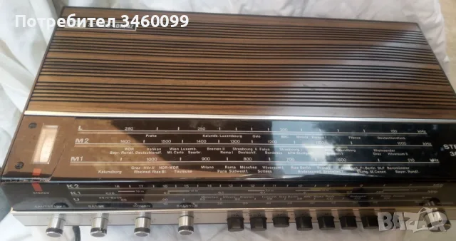 Ретро рисивър ITT STEREO 3000 L, снимка 2 - Ресийвъри, усилватели, смесителни пултове - 55713129