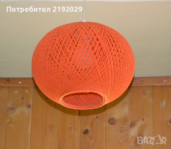 Текстилни АБАЖУРИ, снимка 2 - Лампи за таван - 51412255